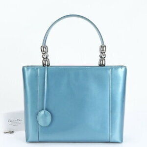 Christian Dior Marispearl leather tote bag card